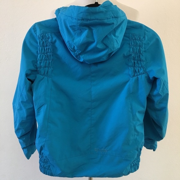 Spyder Kids Blue Hoodie Jacket Full Zip Size 10 - Picture 5 of 8